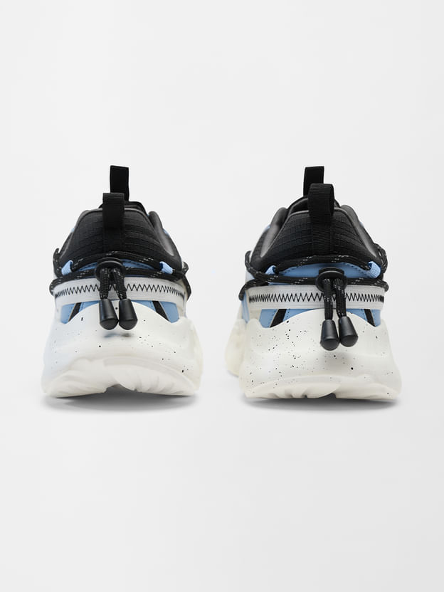 Souled: Swift Blue Men Low Top Sneakers - Image 4
