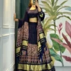 Midnight Gold Luxe Chaniya Choli – Royal Trade Edition