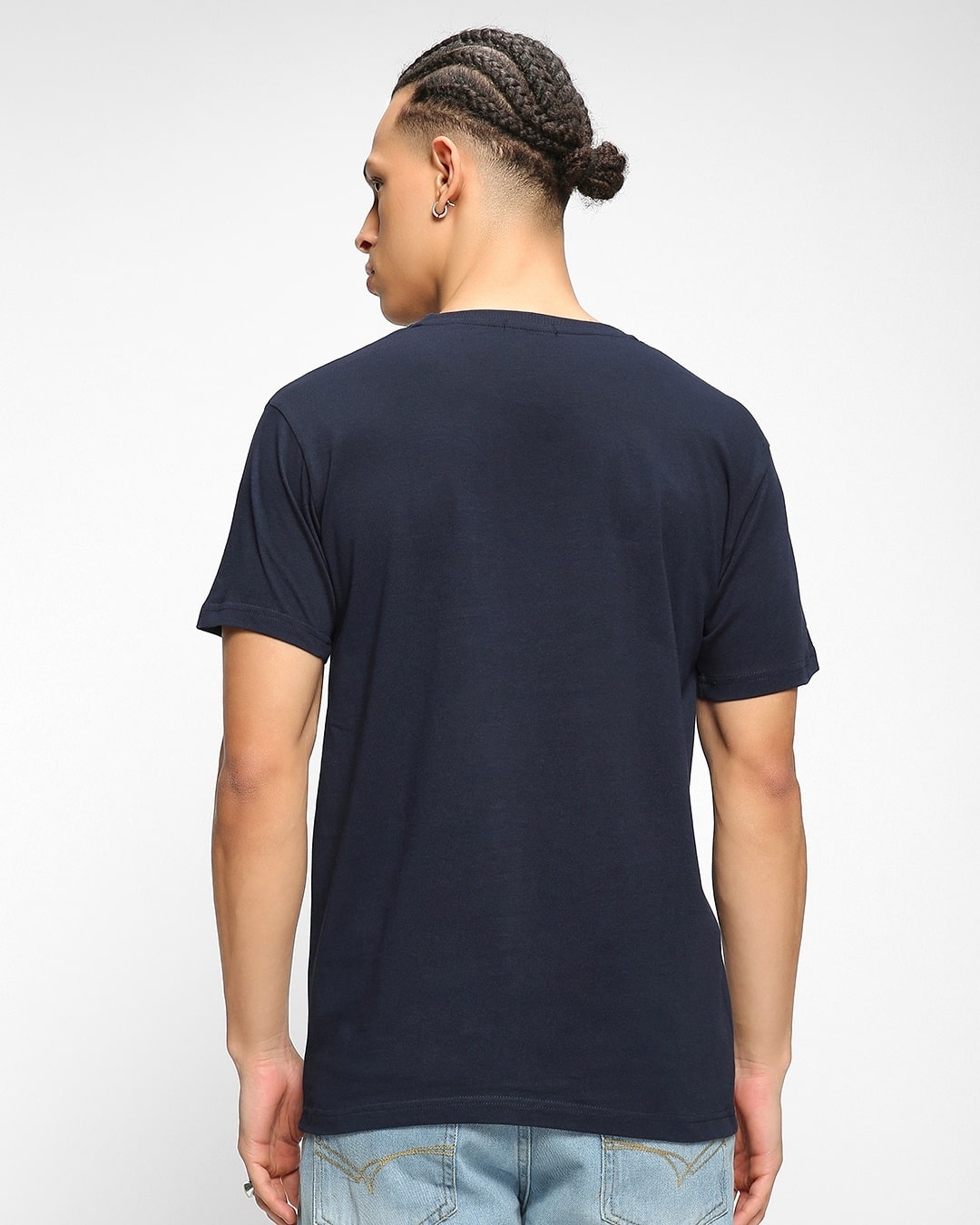 Men’s Navy Blue "Trust Your Ability" Premium Typography T-Shirt - Image 5