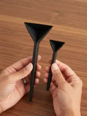 Flexible Silicone Folding Funnel Scoop