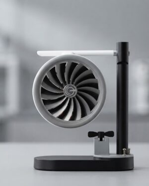 Aviation-Themed Jet Engine Desk Fan