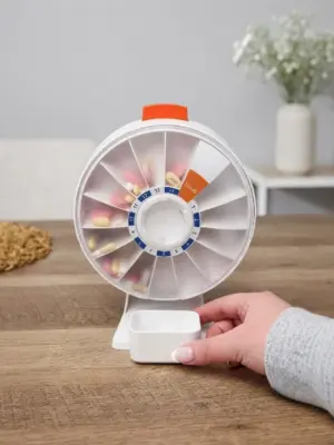 Rotating Pill Organizer