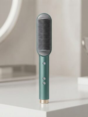 Cordless Electric Hair Straightening Brush