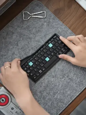 Mini Foldable Wireless Keyboard
