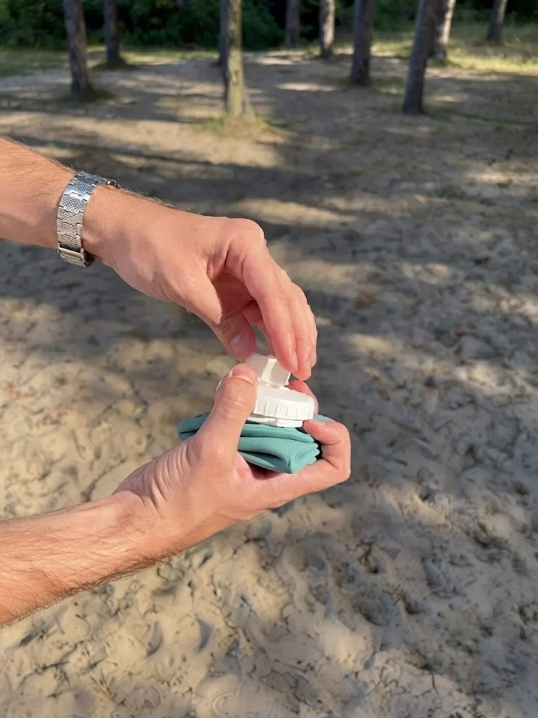 Collapsible Silicone Travel Water Bottle - Image 2