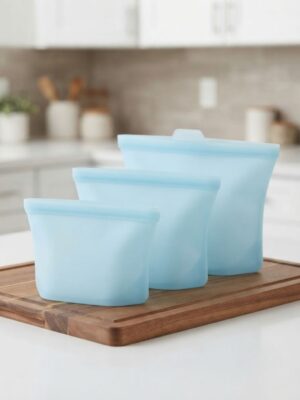 Reusable Airtight Silicone Food Storage Bag