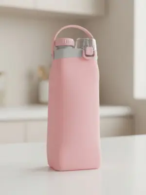 600 ML Collapsible Silicone Water Bottle