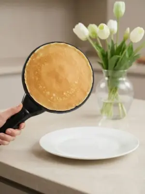 Automatic Electric Crepe Maker and Pancake Pan