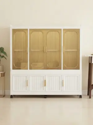 Multi-Tier Modular Wardrobe and Large Capacity Storage Cabinet